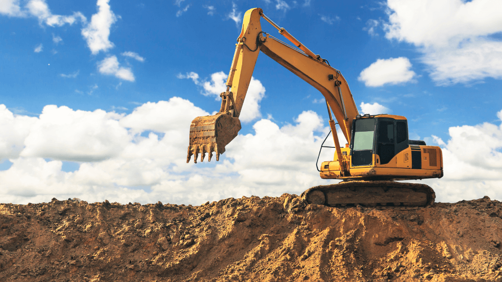 Excavating in previously developed land. Spring Environmental